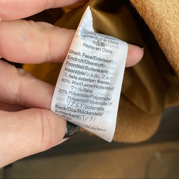 Madewell Tan Elmcourt Coat - Picture 8 of 9